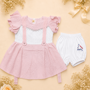 Kids Wonderful Dress With lece