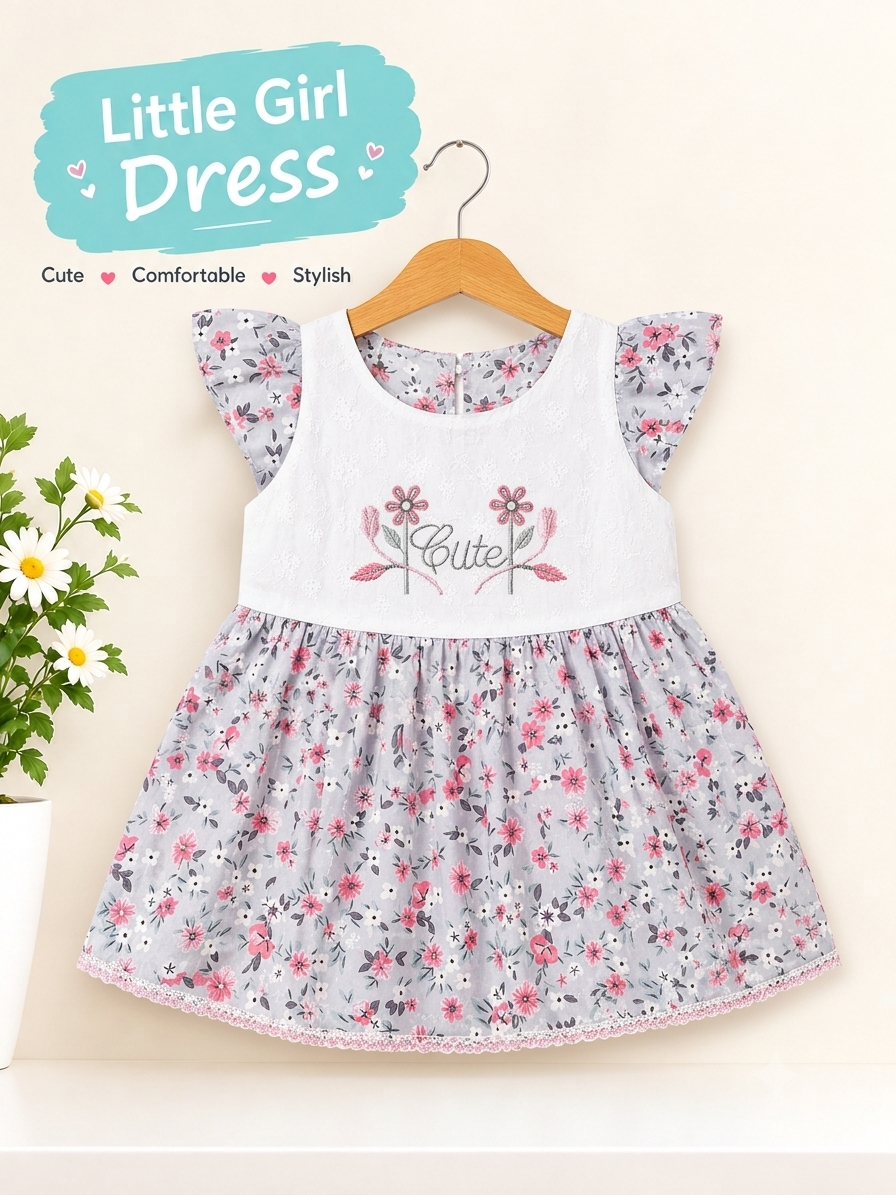 | Stylish Baby Girl Frock