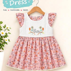 | Stylish Baby Girl Frock