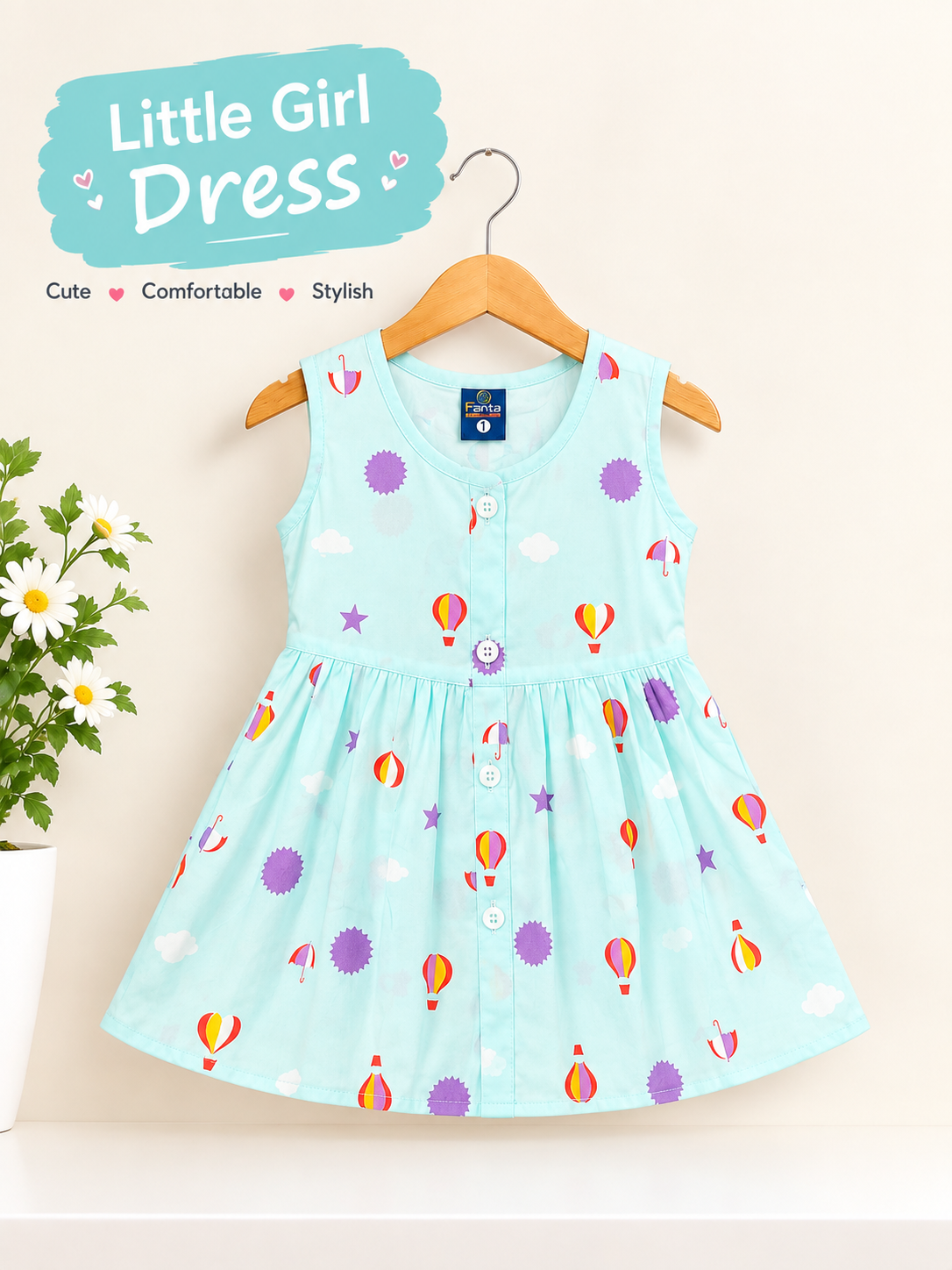 Baby Girls Frock - Image 2