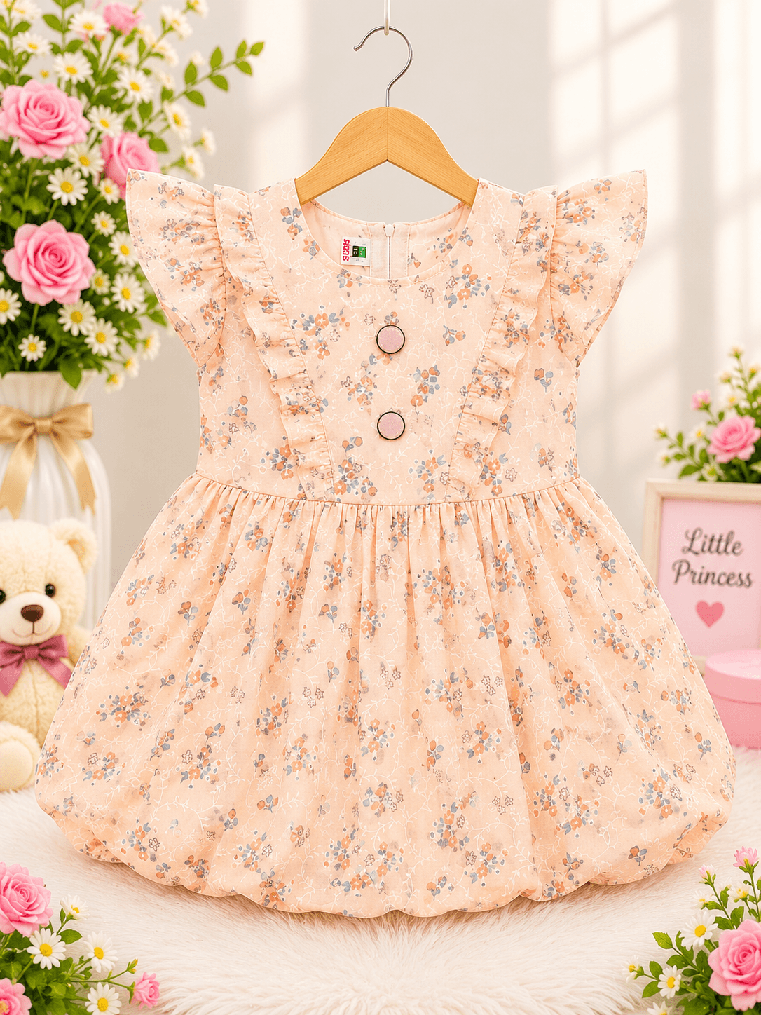 Soft Cotton Frock - Image 2